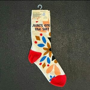 BNWT - "Aunts Are The Sh*t" Women's Novelty Crew Socks
